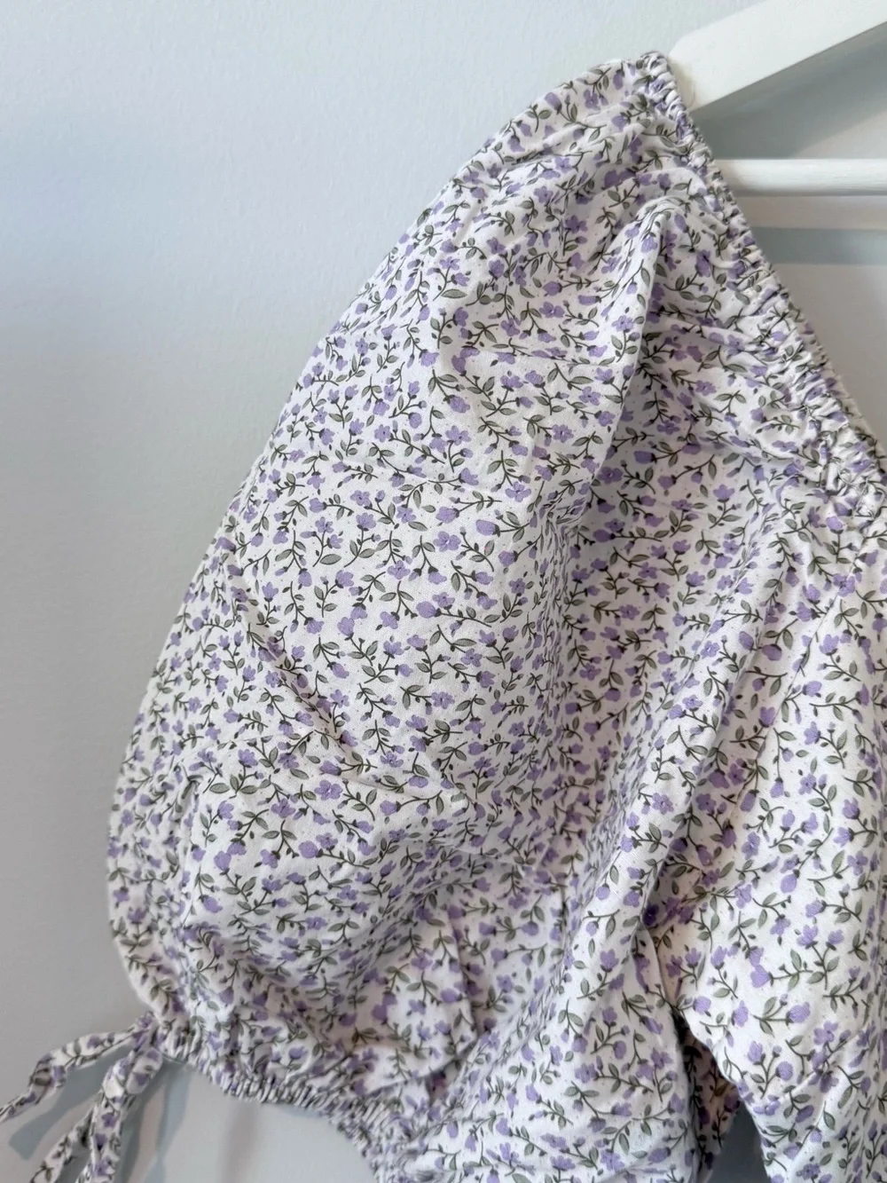 Tuckernuck Hyacinth House lavender floral Women M Vacation Travel Summer Boho